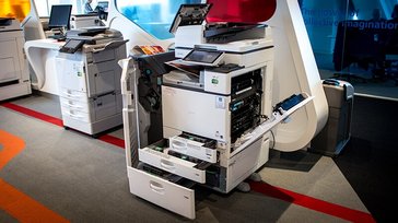 Ricoh photocopier installed in an office | All Copy Products